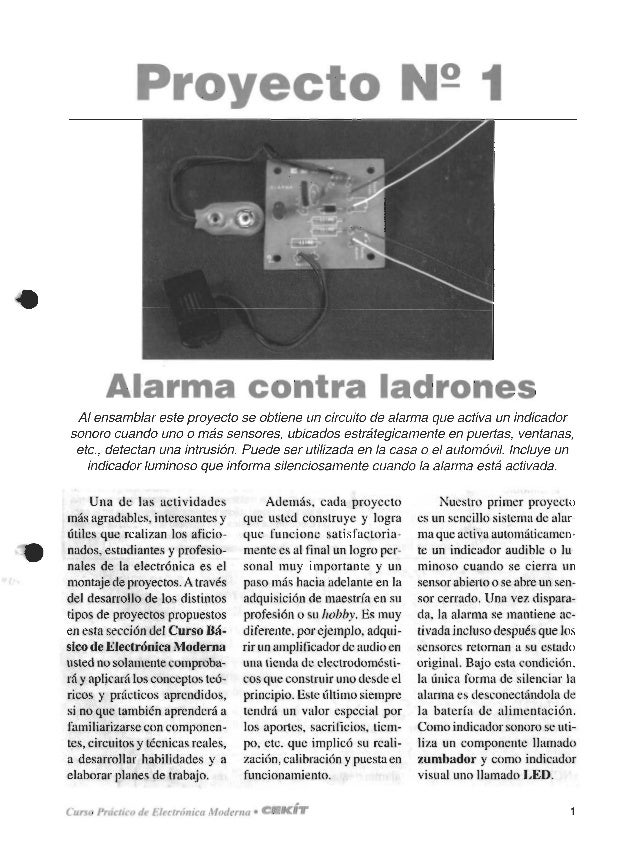 34 proyectos de electronica cekit